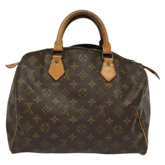 LOUIS VUITTON Monogram Speedy 30 Hand Bag - Picture 2 of 16
